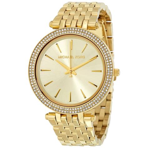 michael kors damenuhr elfenbein gold|Michael Kors ladies watches.